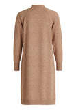 5015 1026 - Zachte gebreide jurk met opstaande hals 97 cm