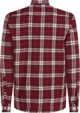 MW0MW32890 - Brushed Tommy Tartan Small Shirt - SlimFit shirt i