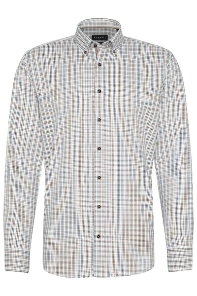 9350 48504 - ButtonDown shirt in een mini ruit