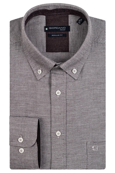327323 - ButtonDown shirt in een pepitaruit