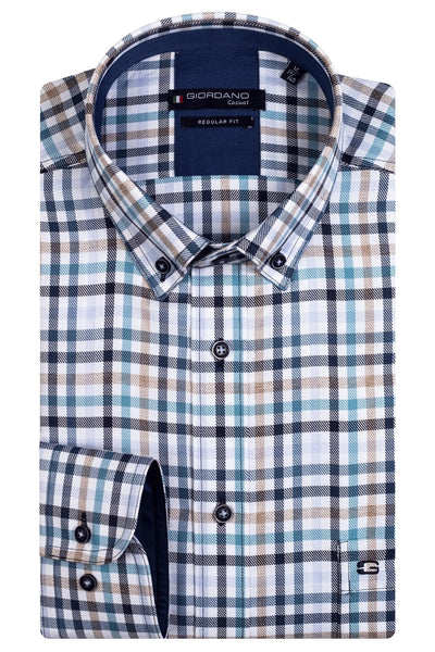 327309 - ButtonDown shirt in een ruit