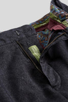 2-5585 - Bonn - katoenen pantalon in een wollook