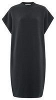 01-600102-310 - Gebreide tuniek jurk met aangeknipte mouw