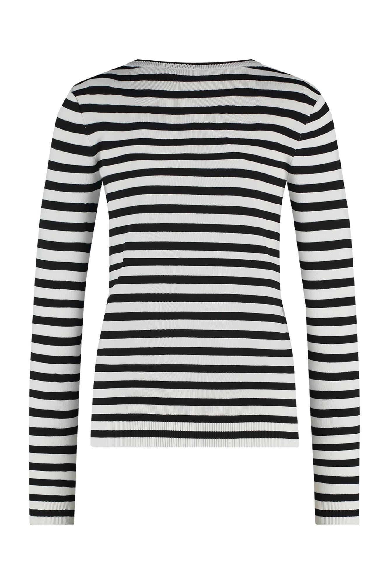 91500 - Luna stripe pullover - met ronde hals