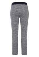 102601 - Katoen stretch pantalon met mini dessin