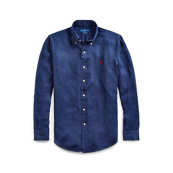 710 794141 - Custom slim shirt in linnen