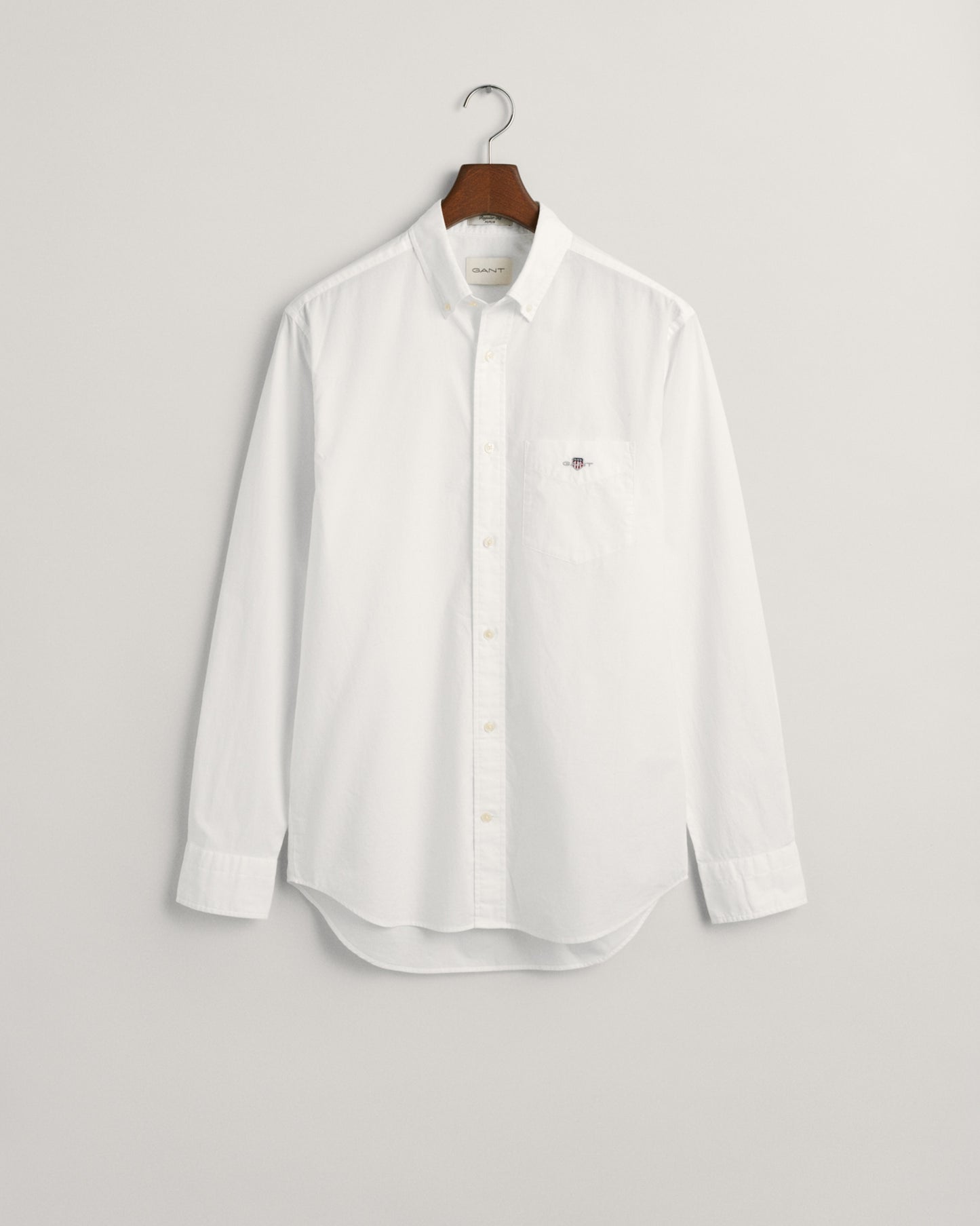 3000100 - poplin shirt in een regualr fit