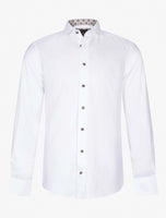 110241025 - Mateo - uni shirt met contrast in de binnenkant va