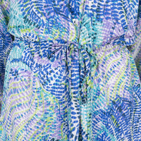 SP24.15010 - Korte jurk met kleurrijk dessin