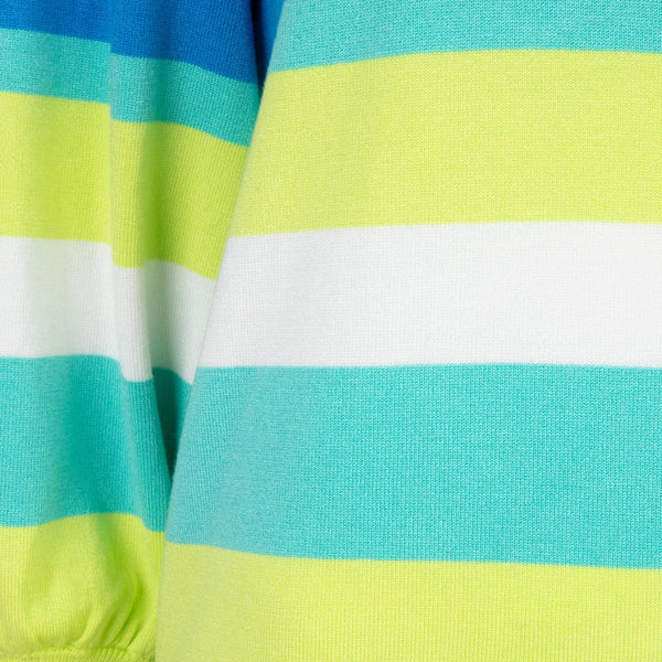 SP24.07024 - Fijngebreide pullover met multicolour streep