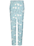 25241-309-2 - Viscose aop bloem pyjama aangeknipt mouw
