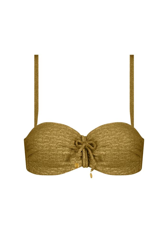 117A Desert glow - Desert glow - strapless bikini top