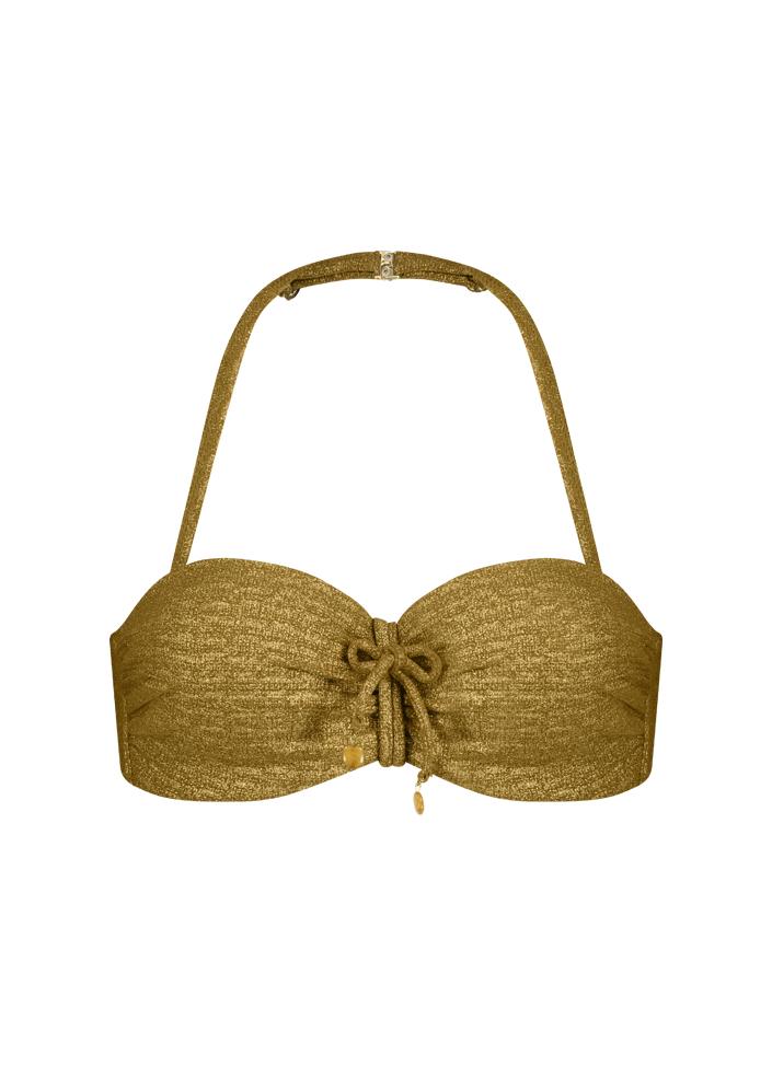 117A Desert glow - Desert glow - strapless bikini top