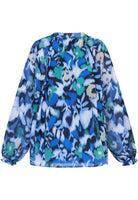 16716 - 1043-1 blousetop met kleurrijk dessin