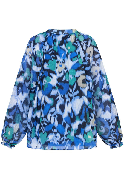 16716 - 1043-1 blousetop met kleurrijk dessin