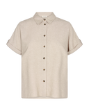 127109 - Lava linnen blouse met korte mouw
