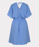 HS24.10216 - Uni korte jurk met V-hals