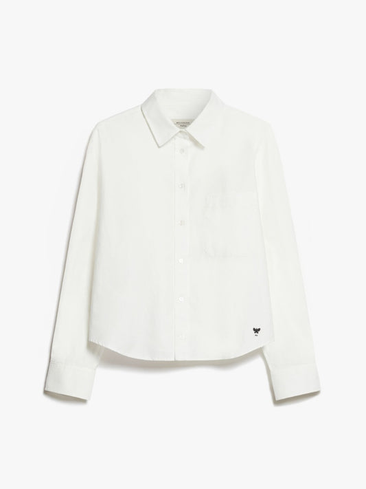 Jock - Verkorte boxy oxford blouse