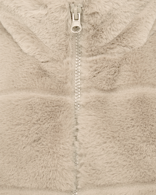 203049 - Foxy faux fur gillet met rits