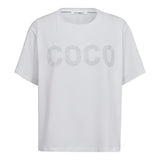 33082 - Coco t-shirt met strass logo