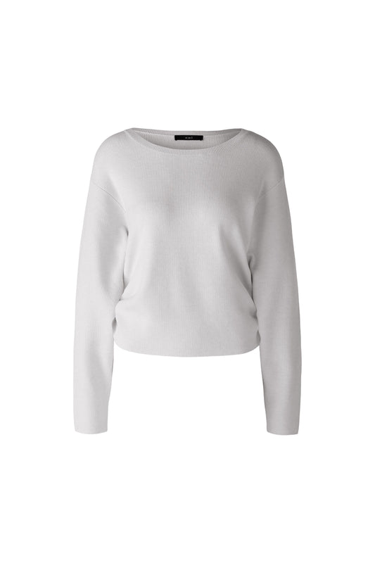 89168 - Uni zachte pullover met koordjes