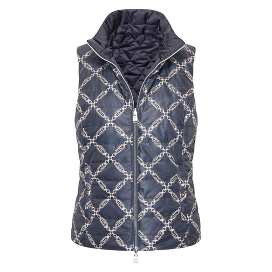 Gwen - Reversible bodywarmer met dessin