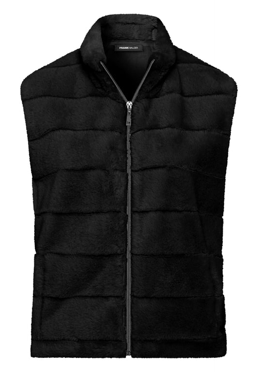 622850 - Faux fur gillet met rits