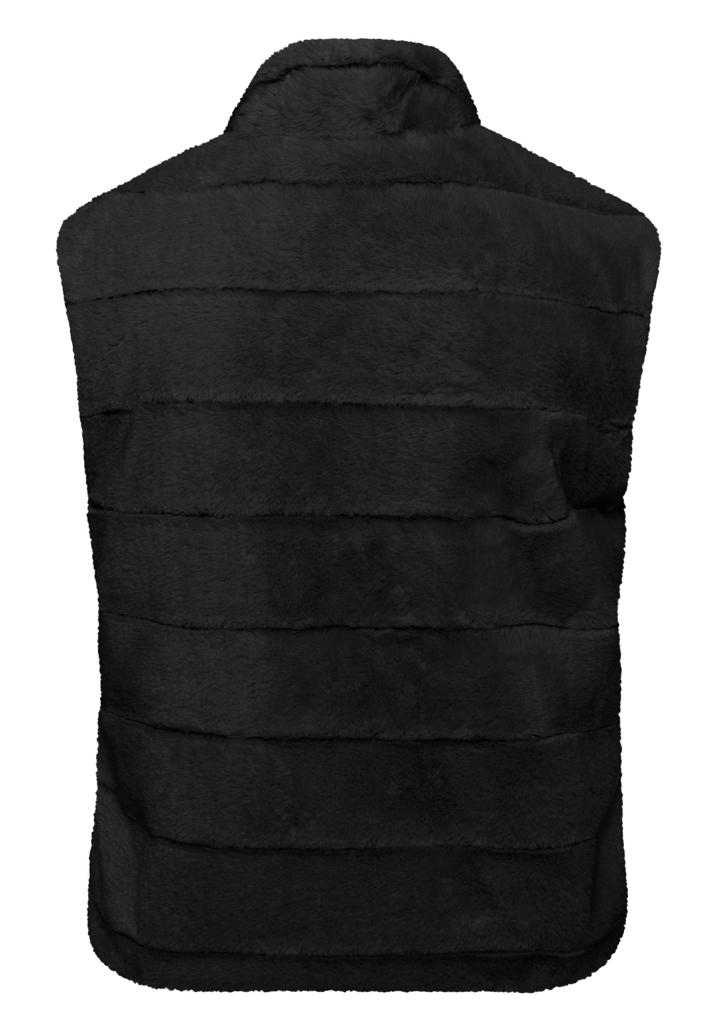 622850 - Faux fur gillet met rits