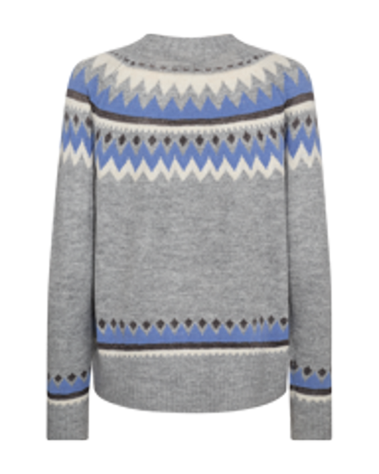 204655 - Mayfair pullover met scandi dessin