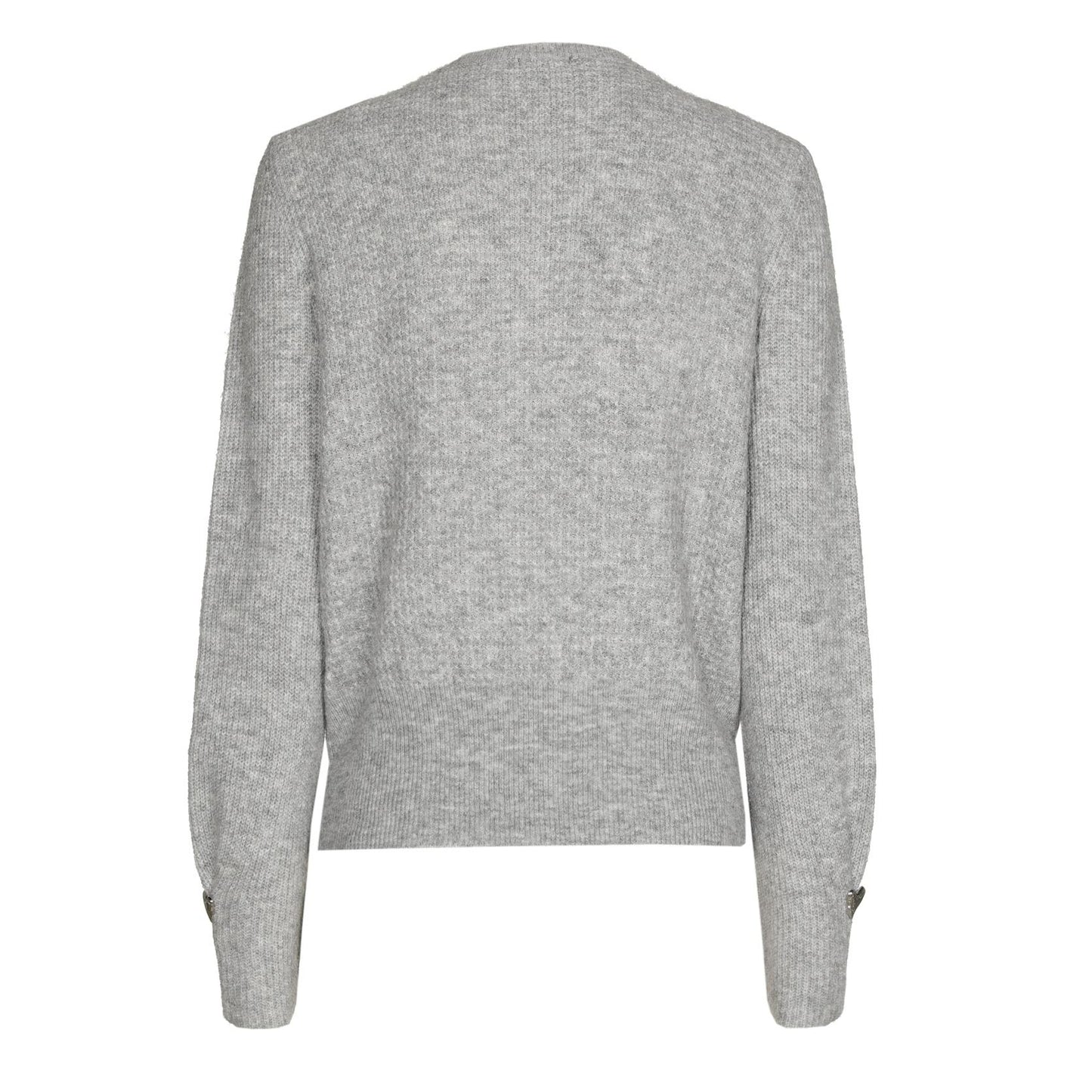 4237 - Pullover met metalen hartjes