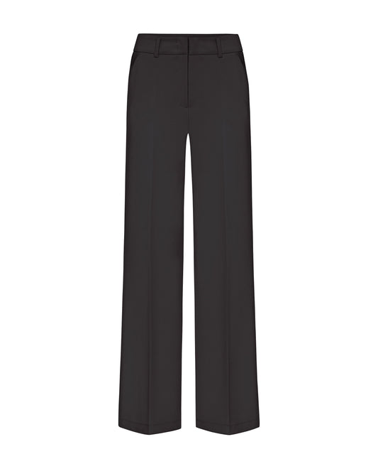 6052 0246-02 L32 - Amelie crepe stretch wideleg pantalon