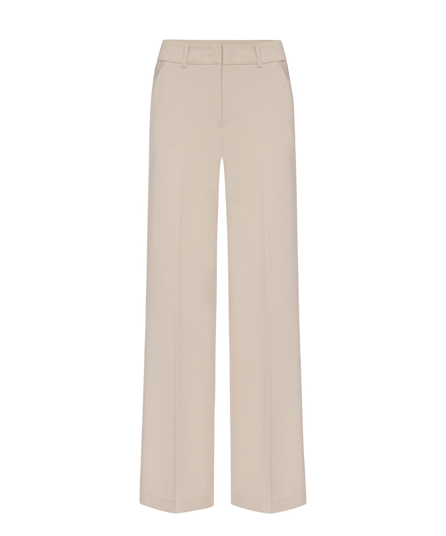 6052 0246-02 L32 - Amelie crepe stretch wideleg pantalon