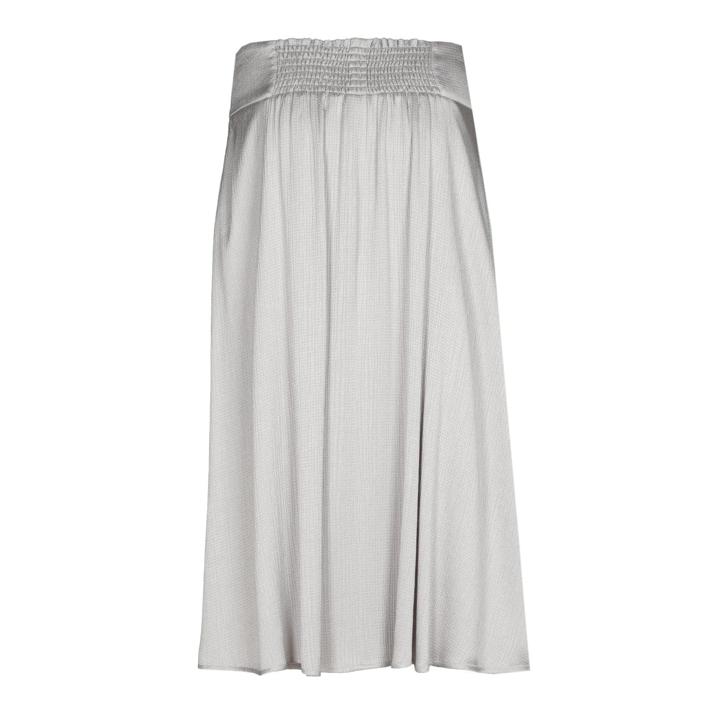 14346-01 - RAYI gerende satijnlook rok met structuur