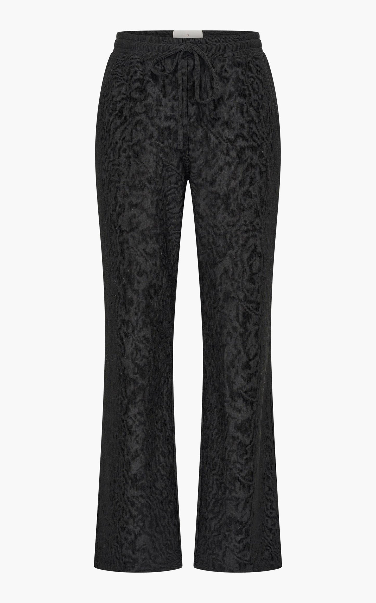 Florina - Wideleg pantalon met structuur