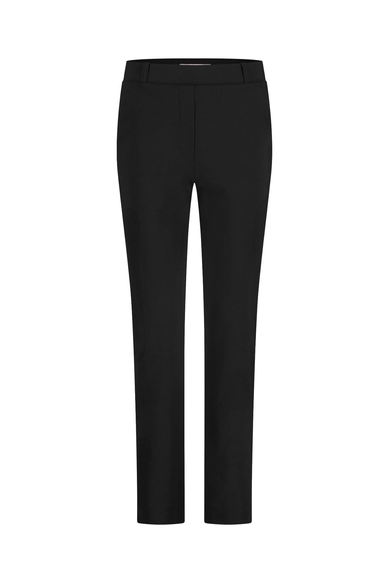 94819 - Anne rechte bonded trousers met steekzak