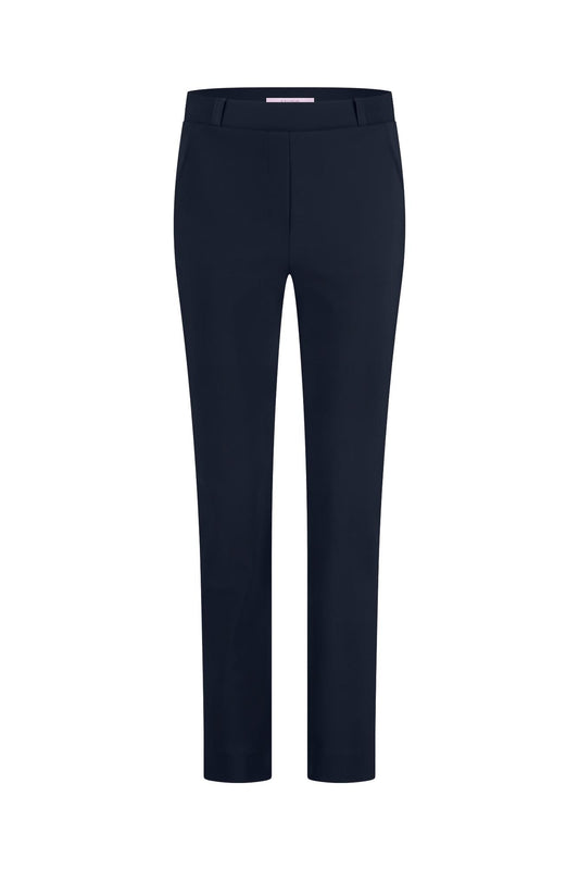 94819 - Anne rechte bonded trousers met steekzak