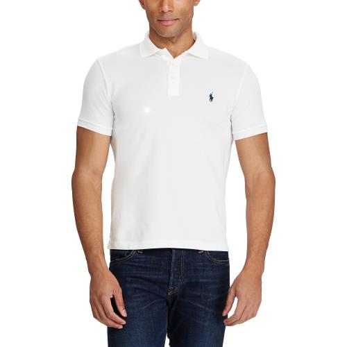 710 541705 - Basic stretch mesh polo slim fit