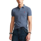 710 548797 - Basic polo solid mesh slim fit
