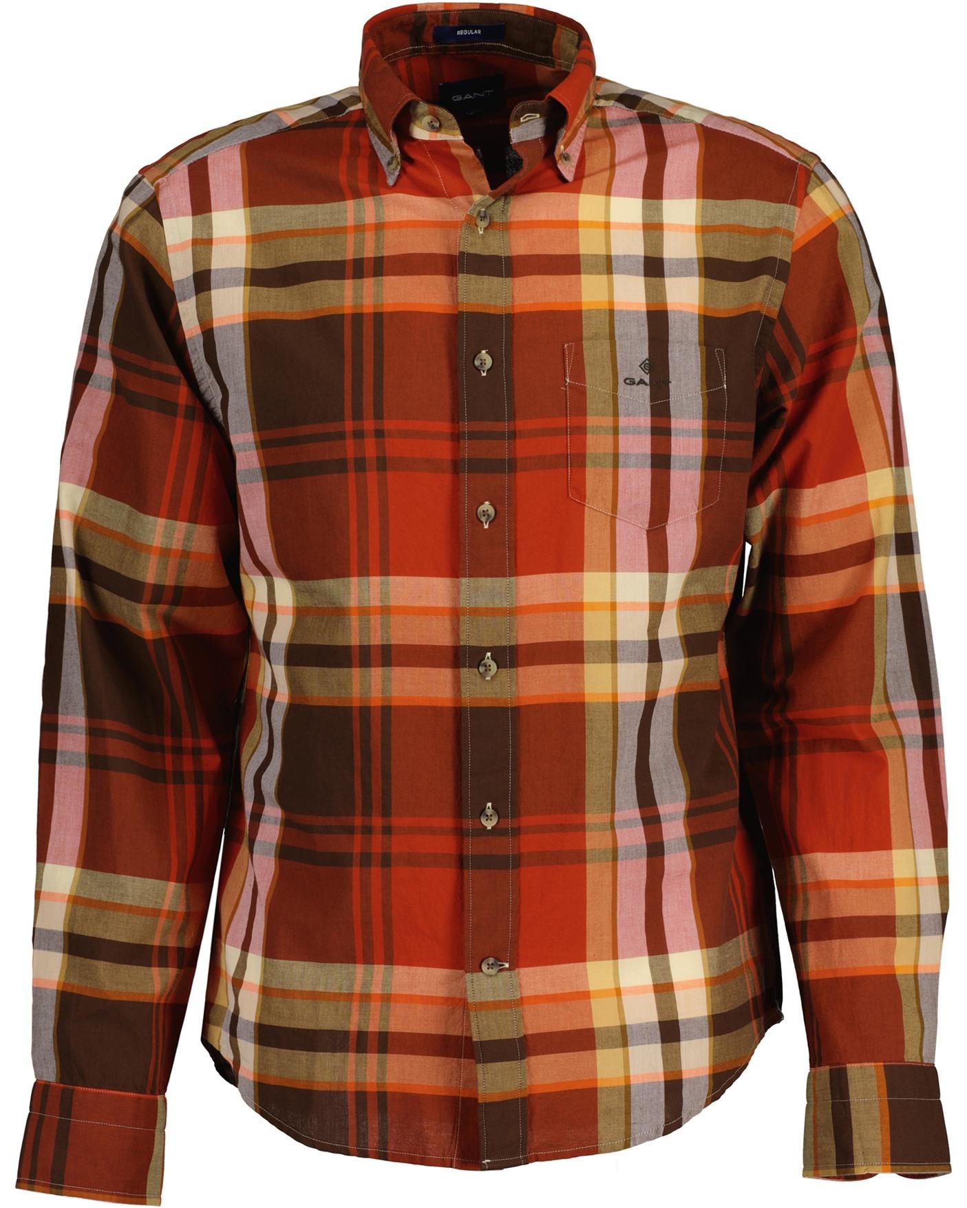 3220059 - D1. REG UT BROADCLOTH PLAID SHIRT