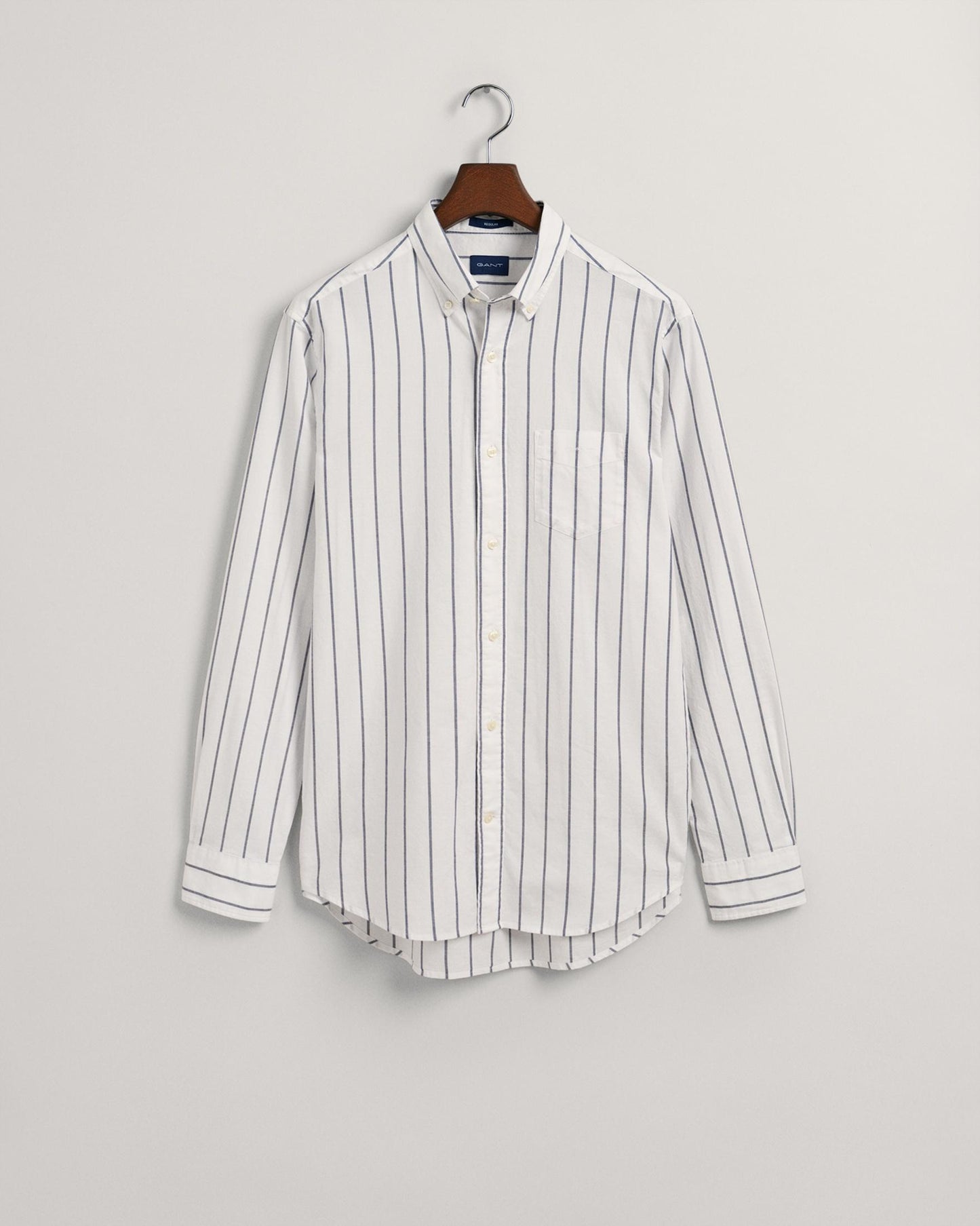 3230037 - REG OXFORD STRIPE SHIRT - katoenen shirt met lange