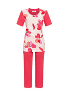 3211239 - Pyjama 7/8 broek met bloem dessin