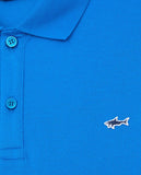 C0P1013 - Pique polo korte mouw met shark logo borduur