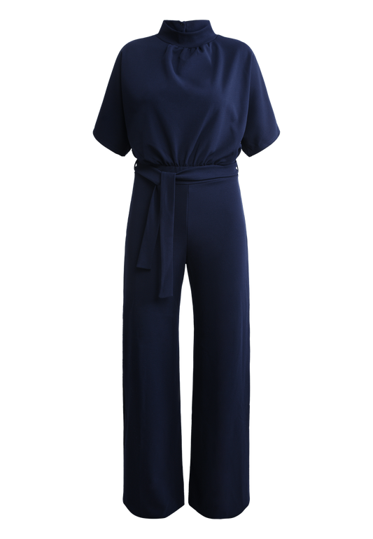 11840 - Girl jumpsuit met korte mouw